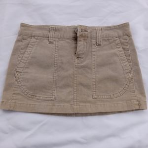 Aeropostale 0 beige skirt